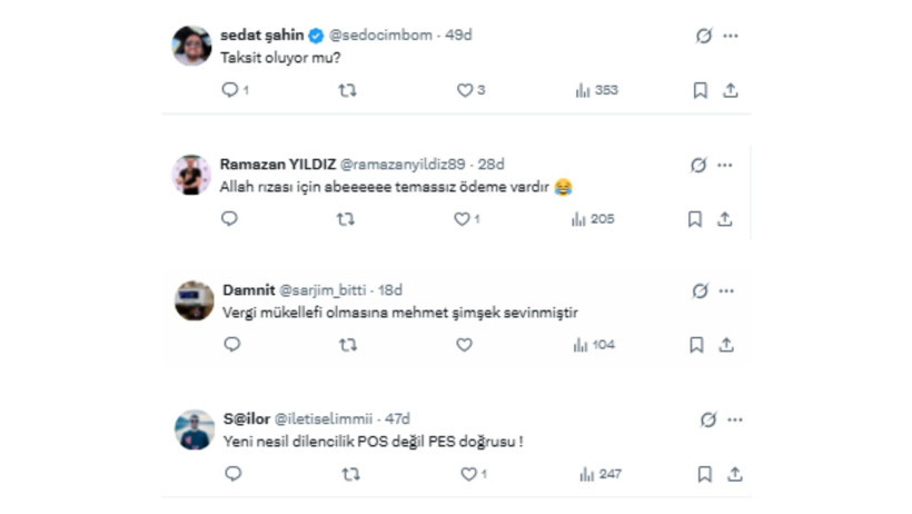 POS cihazlı dilenci... Mehmet Şimşek görmesin! Sonunda bu da oldu! - Resim : 1