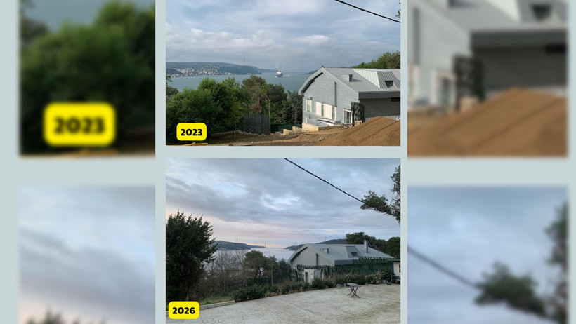 Boğaz manzaralı kaçak villa rekor bedelle satışa çıktı: İki kez mühürlenmişti… - Resim : 1