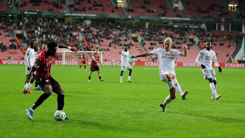 Samsunspor ikinci yarıda açıldı: Shkendija'yı 4 golle geçerek son 16'ya kaldı - Resim : 5