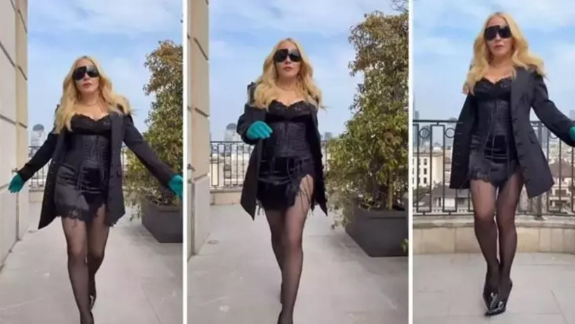 Madonna yine gündemin zirvesinde: Catwalk yaptı, sosyal medyayı salladı - Resim : 2