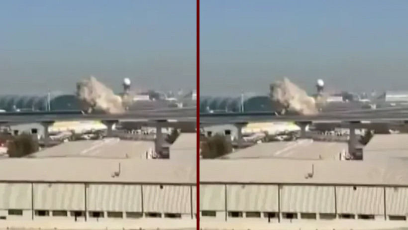 Dubai Havalimanı&rsquo;na İHA saldırısı: Yolcular tahliye edildi - Resim : 1