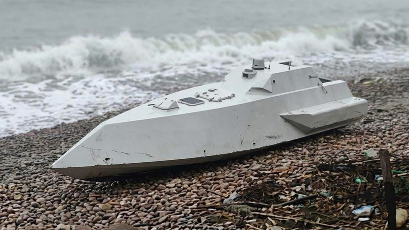 Ordu’da kıyıya insansız deniz aracı vurdu: İçi mühimmat dolu - Resim : 1