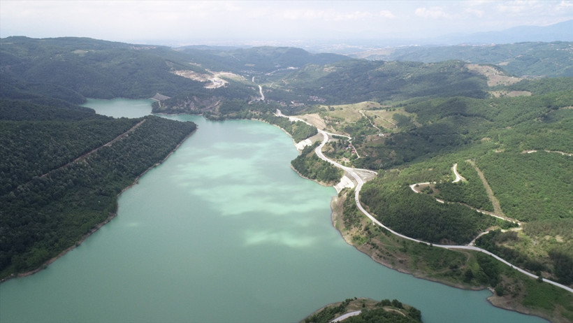 Son yağışlar Hasanlar Barajı'nı doldurdu - Resim : 2