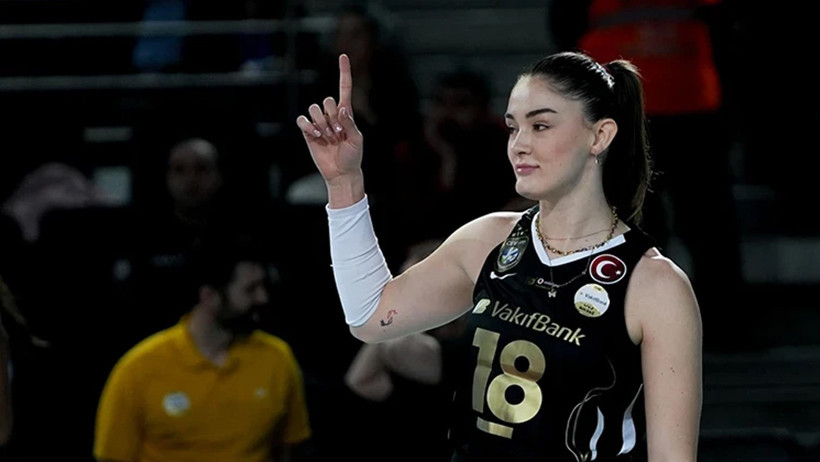 VakıfBank finalde: Galatasaray’ı set vermeden geçti - Resim : 1