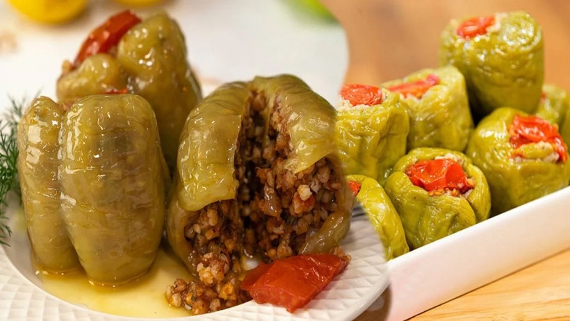 Zeytinyağlı bulgurlu dolma: Hem doyurucu hem sağlıklı - Resim : 1