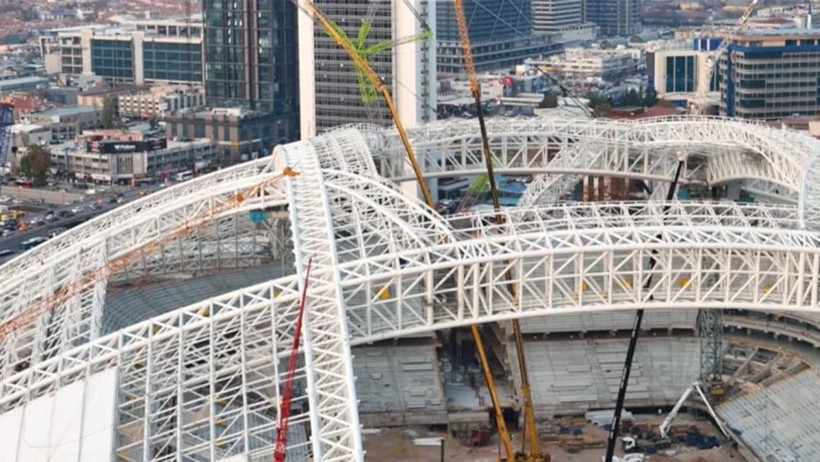 Ankara Yeni 19 Mayıs Stadyumu dev maça yetişecek: Dünya yıldızları sahne alacak - Resim : 2