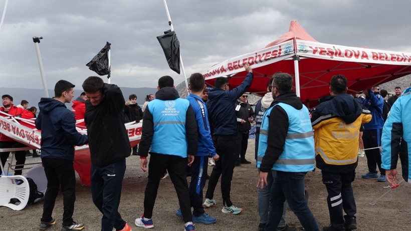 Salda Gölü'nde 'Duatlon' heyecanı - Resim : 4