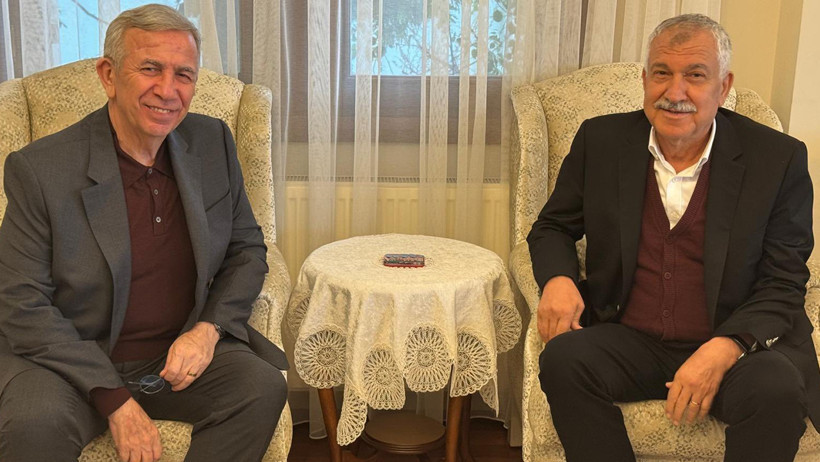 Mansur Yavaş&rsquo;tan Zeydan Karalar&rsquo;a ziyaret - Resim : 1