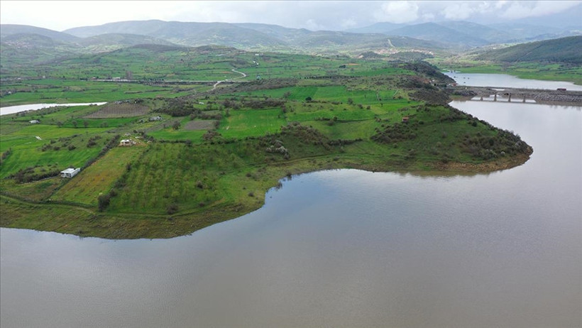 Balıkesir kent merkezinin su ihtiyacını karşılayan barajın seviyesi yüzde 70'i aştı - Resim : 2