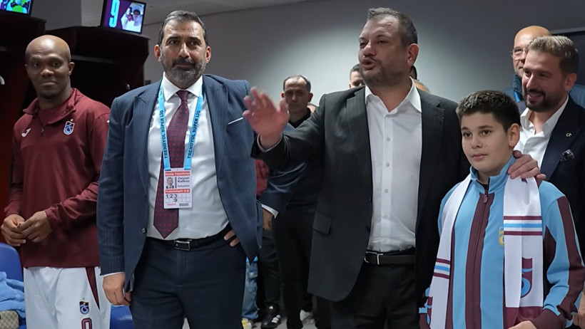 Trabzonspor derbinin perde arkasını paylaştı: 'İnanan bir takım' - Resim : 5