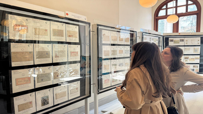 'Osmanlı Posta Tarihi' sergisi Beyoğlu tarihi PTT binasında ziyarete açıldı - Resim : 5