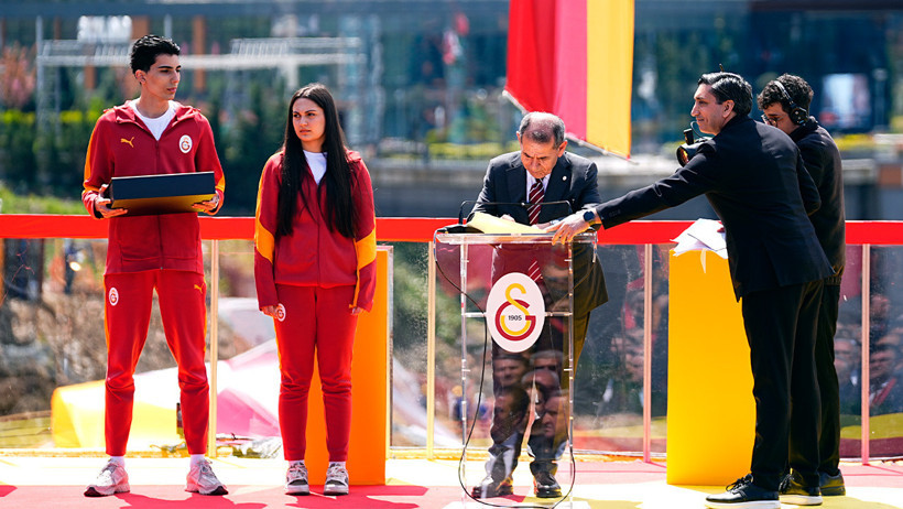 Galatasaray Aslantepe Vadisi projesinin temelini attı - Resim : 1