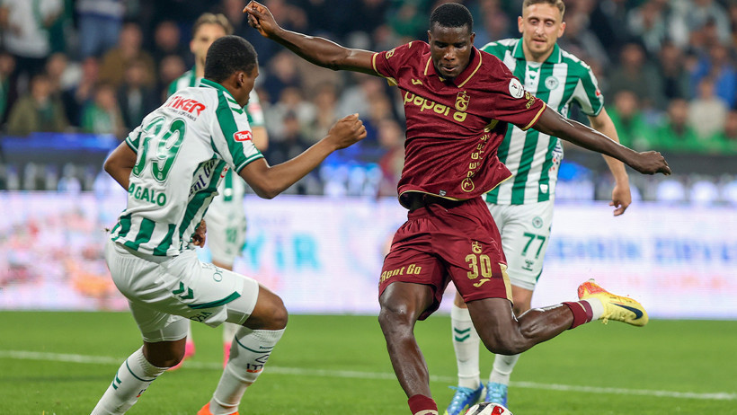 Trabzonspor Konyaspor'a deplasmanda mağlup oldu: İkincilik fırsatı kaçtı - Resim : 1