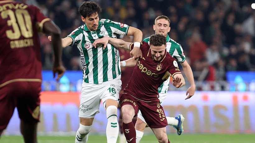 Trabzonspor Konyaspor'a deplasmanda mağlup oldu: İkincilik fırsatı kaçtı - Resim : 3