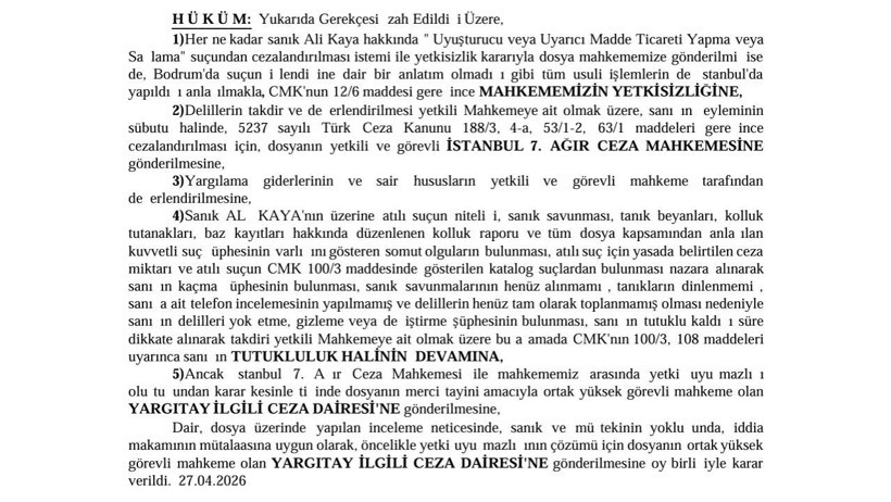 Dilek İmamoğlu’nun kardeşi Ali Kaya hakkındaki davada yetki bilmecesi - Resim : 1