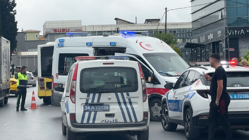 Motokurye İETT’ye çarptı: Ölümden döndü - Resim : 2