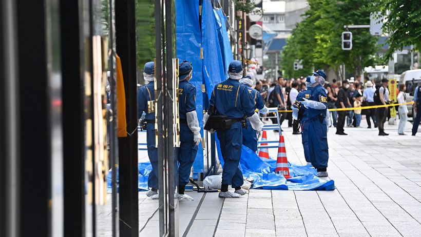 Tokyo’nun göbeğinde panik: Yollar trafiğe kapandı, acil durum ekipleri devrede - Resim : 3