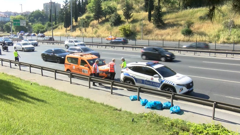 FSM köprüsü çıkışı kilitlendi: Otoyolda zincirleme kaza - Resim : 4