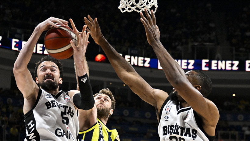 Beşiktaş Gain final serisinin ilk maçında Fenerbahçe Beko'yu yendi - Resim : 3