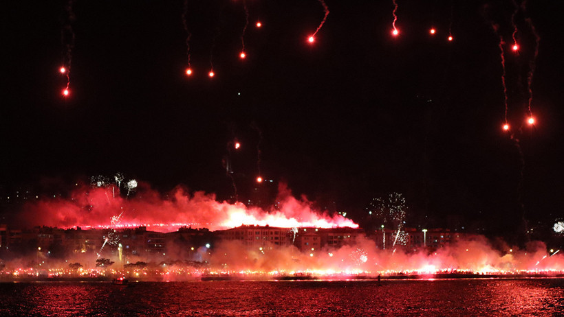 Göztepe'nin 101. yıl kutlamaları nefes kesti: Güzelyalı'da görsel şölen - Resim : 2