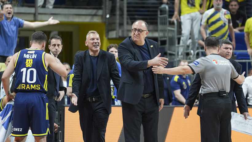 Fenerbahçe Beşiktaş'ı 25 sayı farkla yenerek finalde seriyi eşitledi - Resim : 1