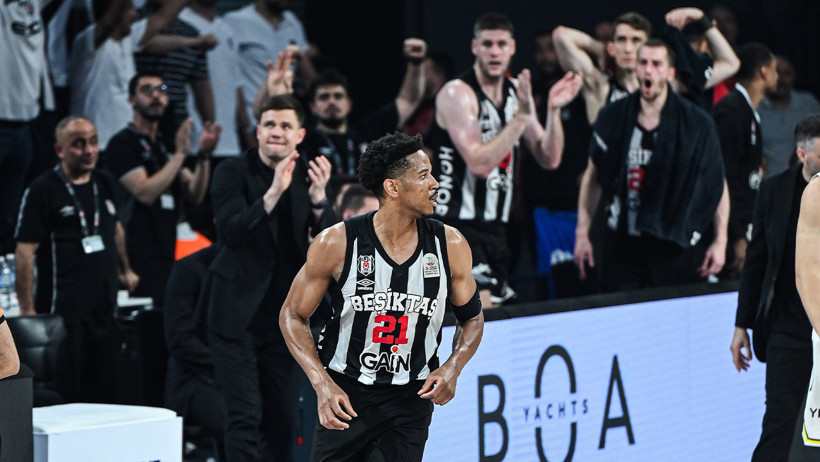 Beşiktaş Gain'i 82-71 yenen Fenerbahçe Beko seride öne geçti - Resim : 1