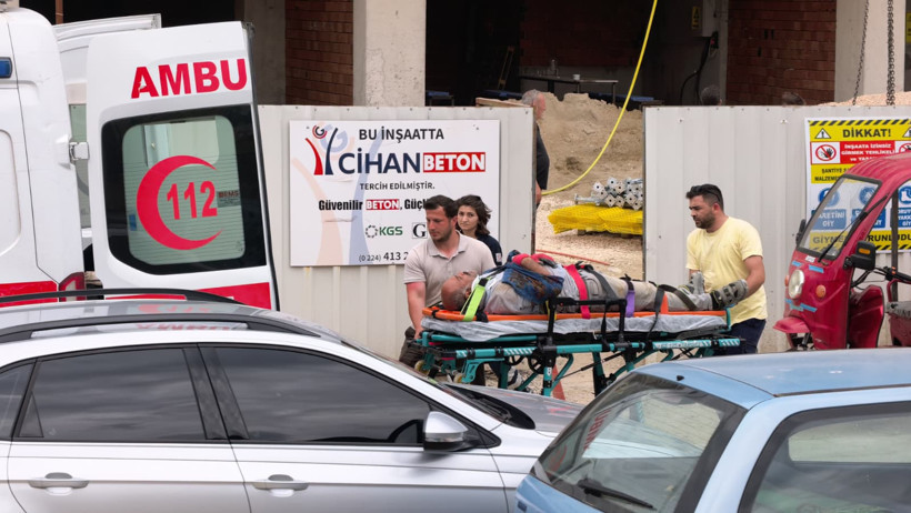 İnşaatta can pazarı: Kule vinç bu kez hayat kurtarmak için çalıştı - Resim : 4