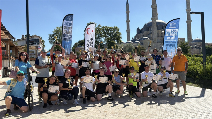 Selimiye Camisi için UNESCO’nun 15. yılında farkındalık koşusu düzenlendi - Resim : 1