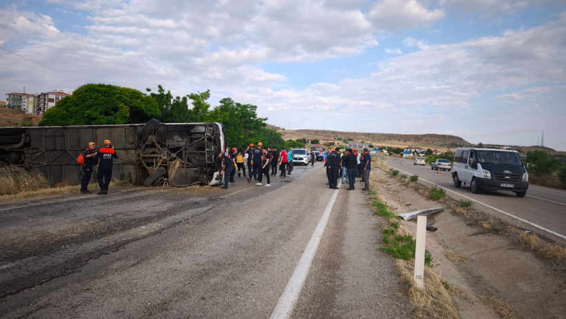 Kırıkkale’de feci kaza: Çok sayıda yaralı var - Resim : 1