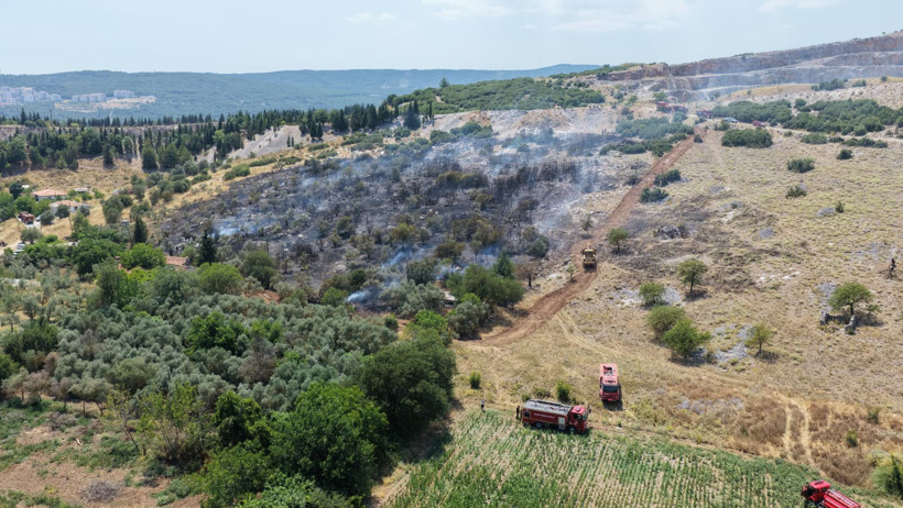 Muğla'da orman yangını - Resim : 1