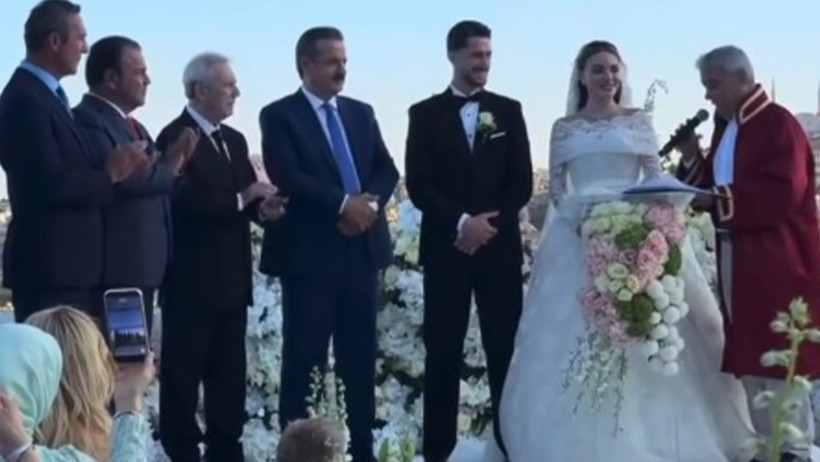 Aziz Yıldırım ve Ali Koç İsmail Yüksek'in nikah şahidi oldu - Resim : 1
