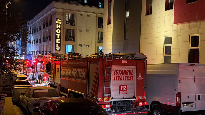 Esenyurt'ta otel yangını - Resim : 1
