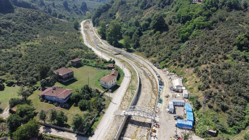 Düzce’de 7 yıl önceki sel felaketinin izleri siliniyor - Resim : 1