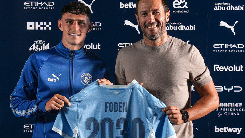 Manchester City Phil Foden'ın sözleşmesini 2030'a kadar uzattı - Resim : 3