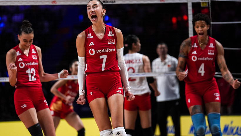 Filenin Sultanları ev sahibi Çin’i 3-0 yenerek Milletler Ligi’nde finale yükseldi - Resim : 1