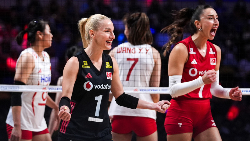 Filenin Sultanları ev sahibi Çin’i 3-0 yenerek Millet Ligi’nde finale yükseldi - Resim : 1