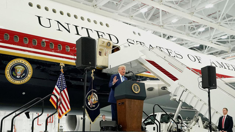 Türkiye’den dönerken son anda binmemişti: Trump’ın uçak değişikliğinin nedeni açığa çıktı - Resim : 1