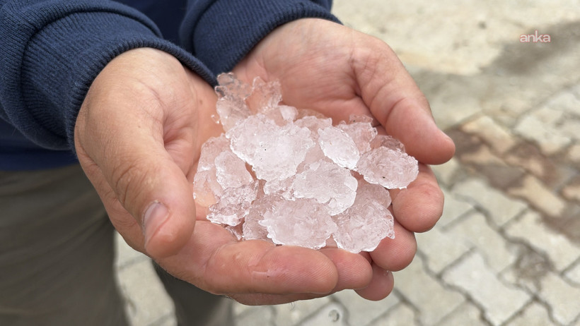 Yozgat'ı dolu vurdu, hububat tarlaları zarar gördü - Resim : 1