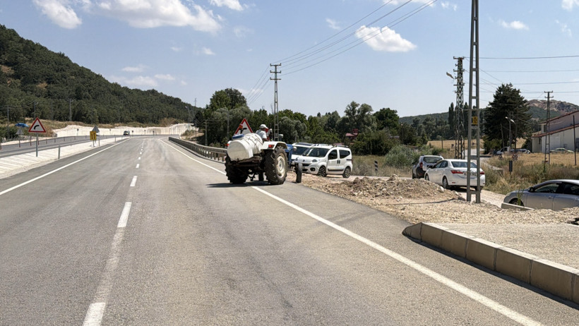 Köylülerden kavşak isyanı: 'Can güvenliğimiz yok' - Resim : 1