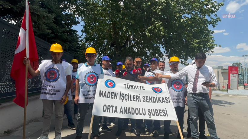 Doruk Madencilik işçileri bakanlık önünde: “Ödemeler yapılana kadar Ankara’dan ayrılmayacağız” - Resim : 2