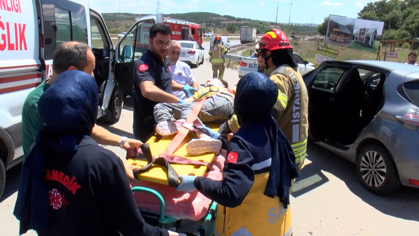 Pendik’teki korkunç kazada 1’i çocuk 2 kişi yaralı - Resim : 3