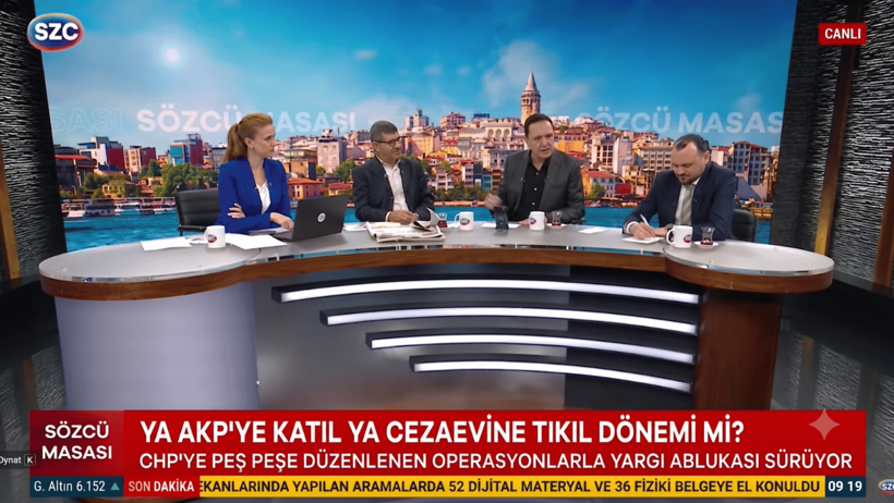 Sözcü TV ekranlarında tansiyon yükseldi: Selçuk Geçer ve Can Özçelik arasında sert tartışma - Resim : 1