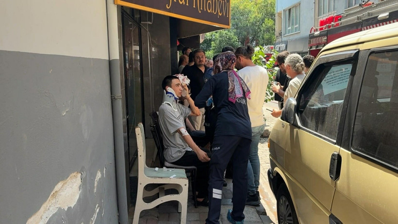 Evdeki tehlike fark edilemedi: İlacı sıktığı an patlama sonrası alevler sardı - Resim : 1