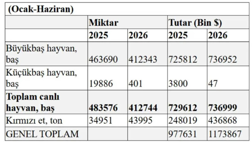 Kaynaklar üreticiye değil yabancıya aktı: Hayvancılığa destek 405 milyon, et ithalatına 1,17 milyar dolar - Resim : 3