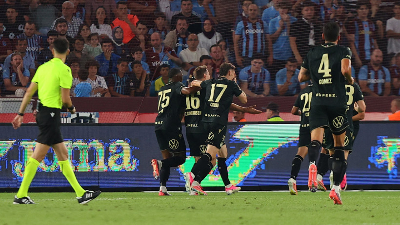 Trabzonspor Ferencvaros'a tek golle kaybederek turu zora soktu - Resim : 2