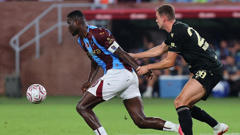Trabzonspor Ferencvaros'a tek golle kaybederek turu zora soktu - Resim : 3