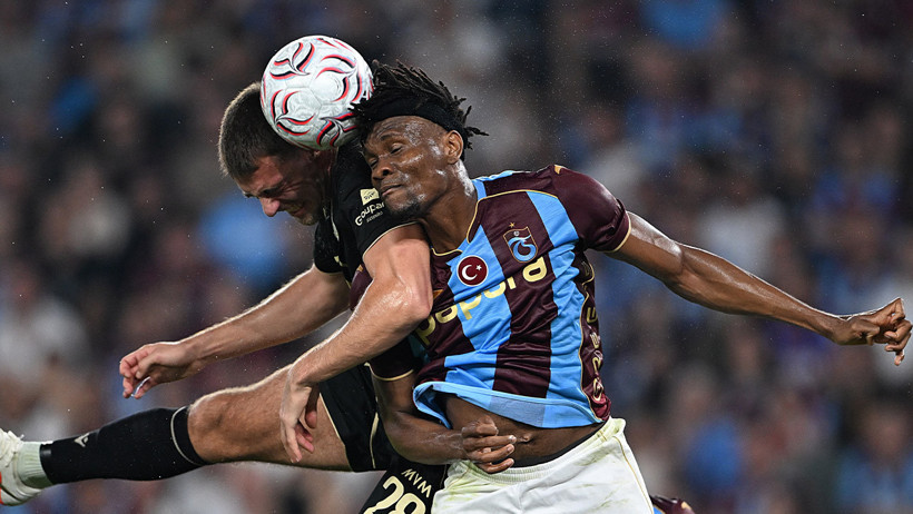 Trabzonspor Ferencvaros'a tek golle kaybederek turu zora soktu - Resim : 4