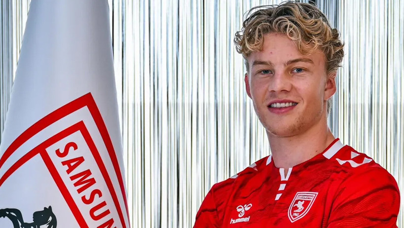 Samsunspor, Danimarkalı futbolcu Oskar Ohlenschlaeger'i kadrosuna kattı - Resim : 1