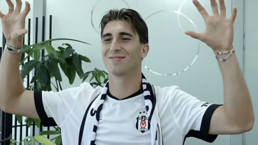 Beşiktaş'ın yeni transferi İstanbul'a geldi: Forma alışkanlığına dikkat çekti - Resim : 2