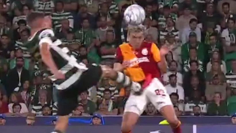 Sporting-Galatasaray maçında tartışmalı karar: Kırmızı kart isyanı - Resim : 1